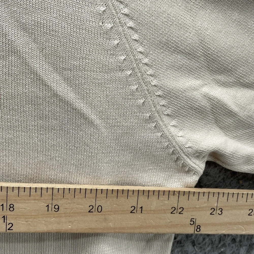 Jos.A.Bank‎ 100% Silk Sweater Men's Large Preppy Classic Business 90's Knit Mock